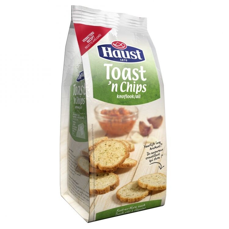 Haust toast 'n chips ail 6x125gr