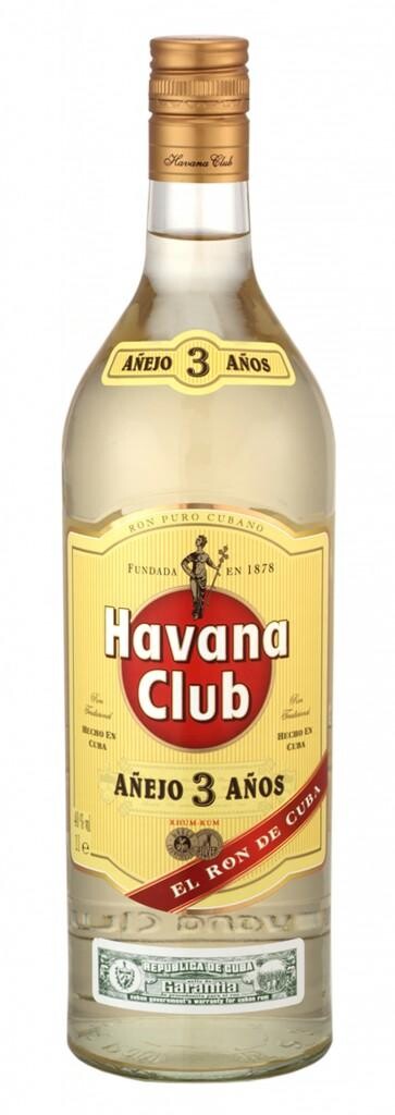 Rhum Havana Club 3 Ans d'Age 1L 40%