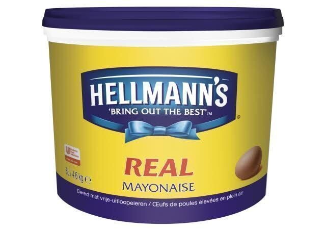 Hellmann's Real Mayonnaise 10L seau