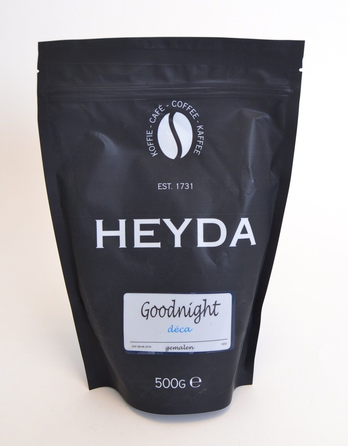 Heyda Goodnight café Decafeiné moulu 500gr