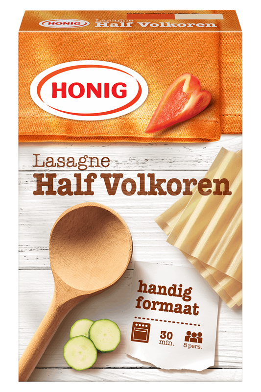 Honig pates lasagne en feuilles Integrale 250gr Professional