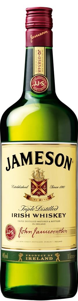 Jameson 1 Litre 40% Irish Whiskey