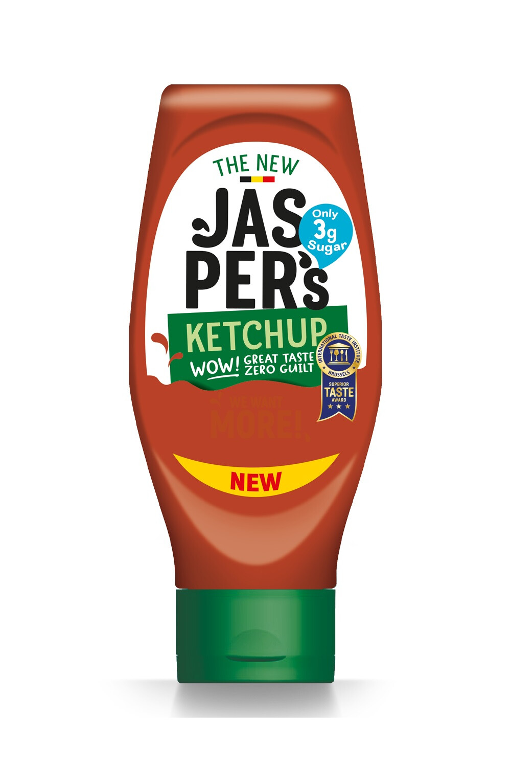 Jasper's sauce Ketchup de Tomates 450ml bouteille pincable