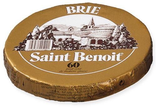 Fromage Brie 60% 1kg St. Benoit