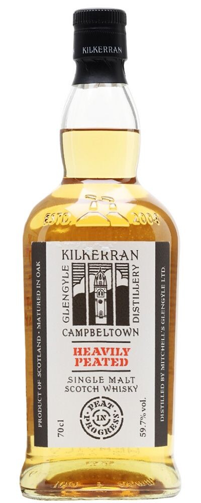 Kilkerran Heavily Peated 70cl 59.1% Campbeltown Single Malt Whisky Ecosse