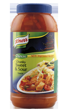 Knorr chunky sweet&sour 2x2.25l asian selection