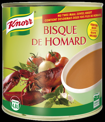 Knorr Bisque de Homard en boite 3L