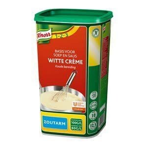 Knorr Pauvre en Sel Sauce Creme Blanche 1kg