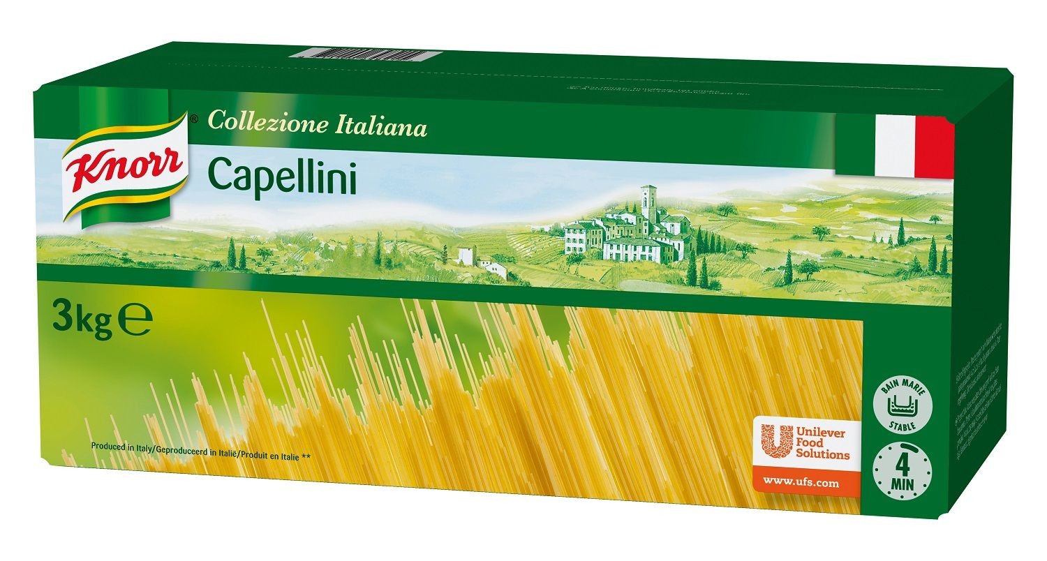 Knorr pates Capellini 3kg Collezione Italiana