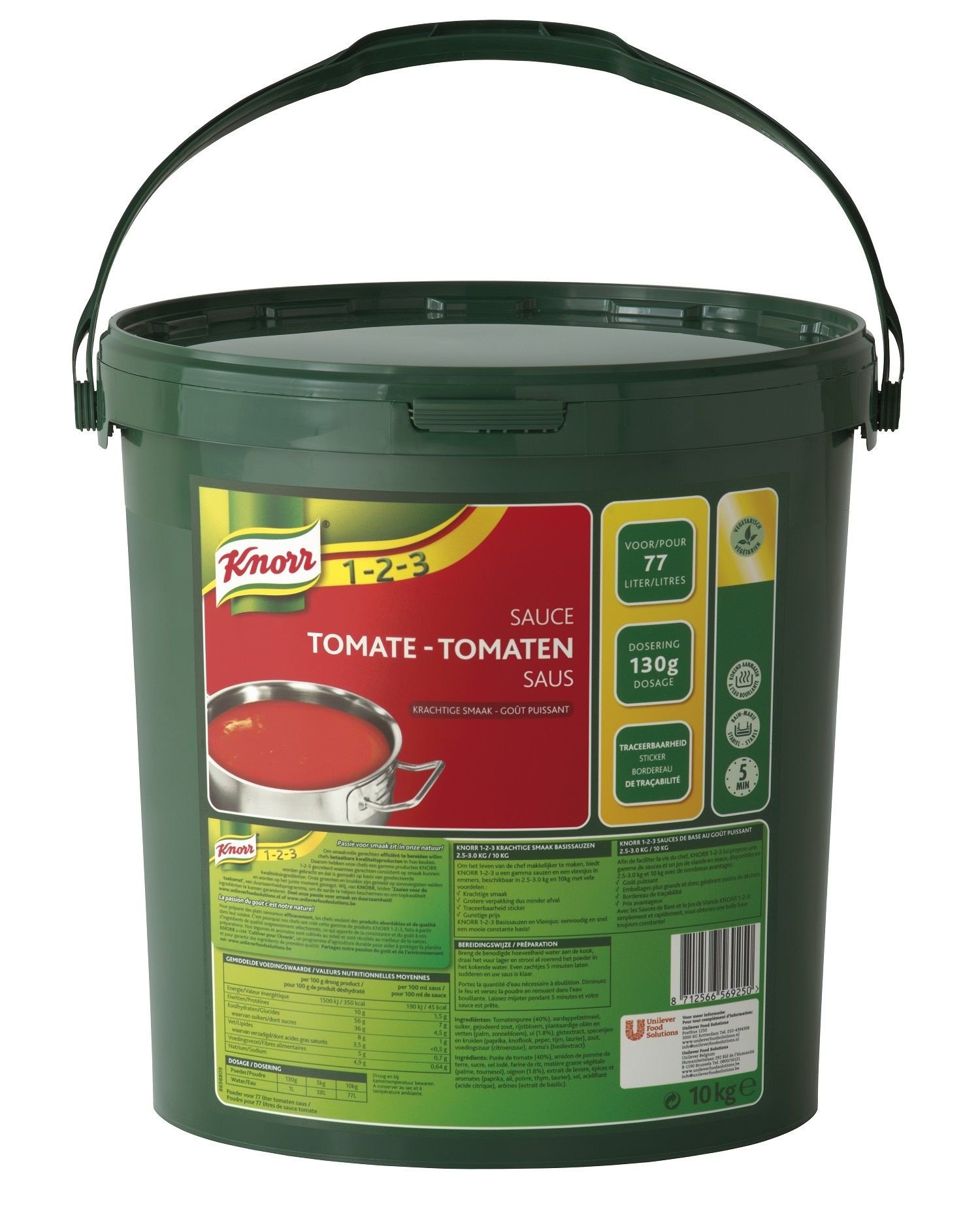 Knorr sauce tomate en poudre 10kg
