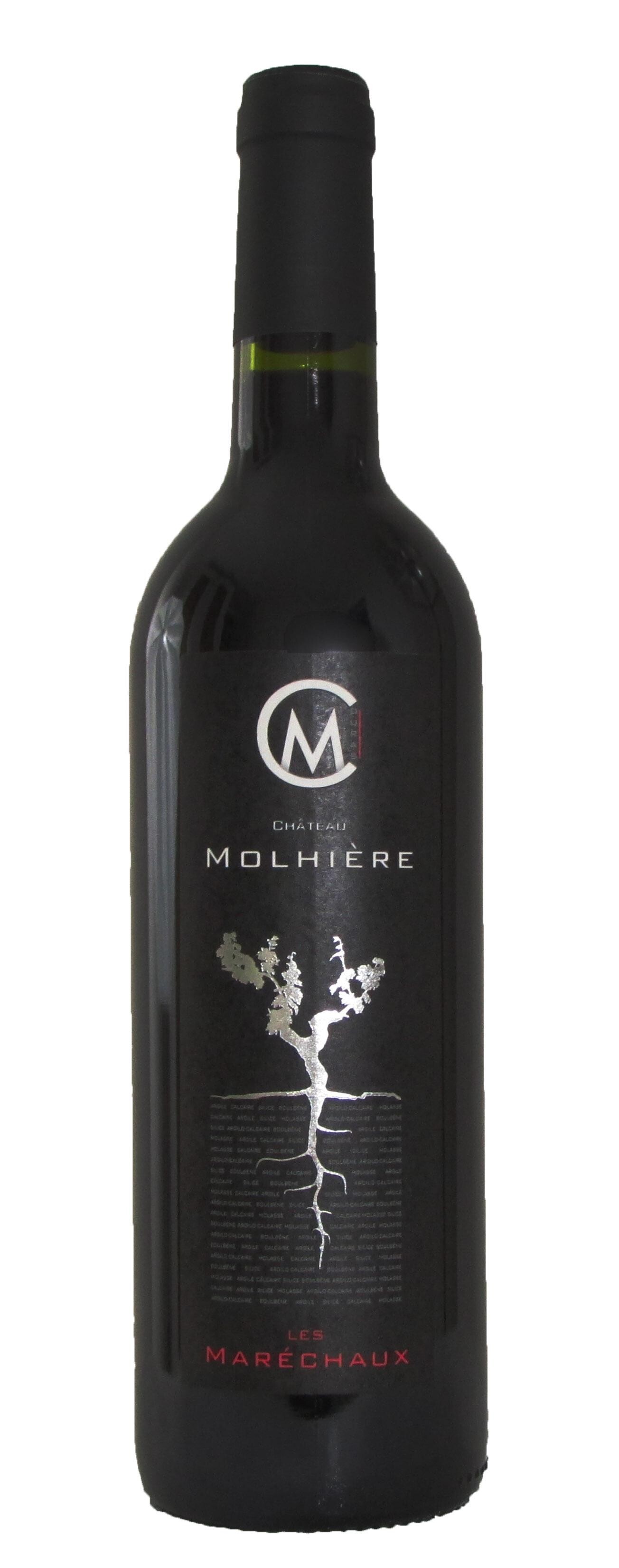 Les Maréchaux rood Chateau Molhière 75cl Cotes de Duras