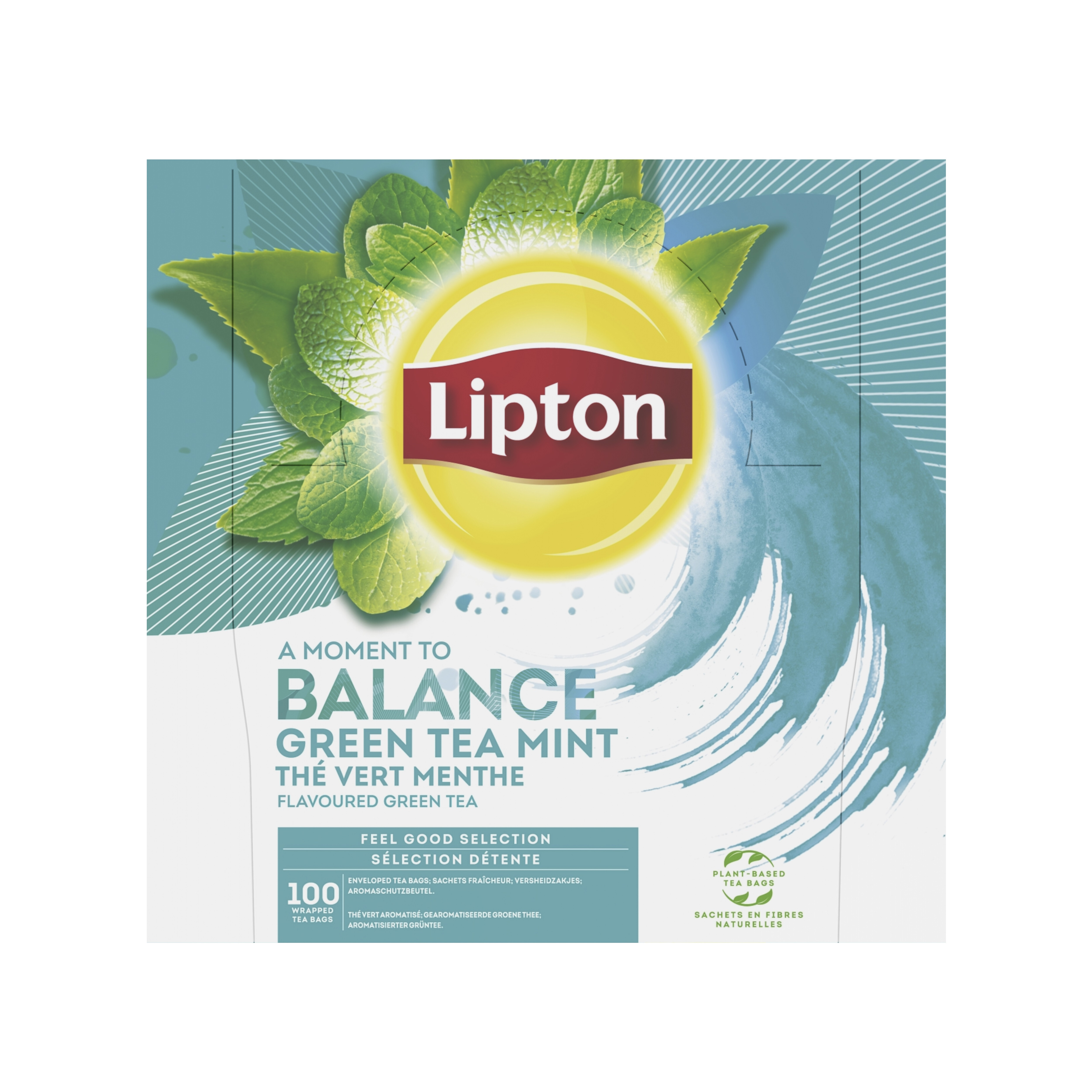 Lipton coffret Thés et Infusions, Sélection Lipton Feel Good, 12