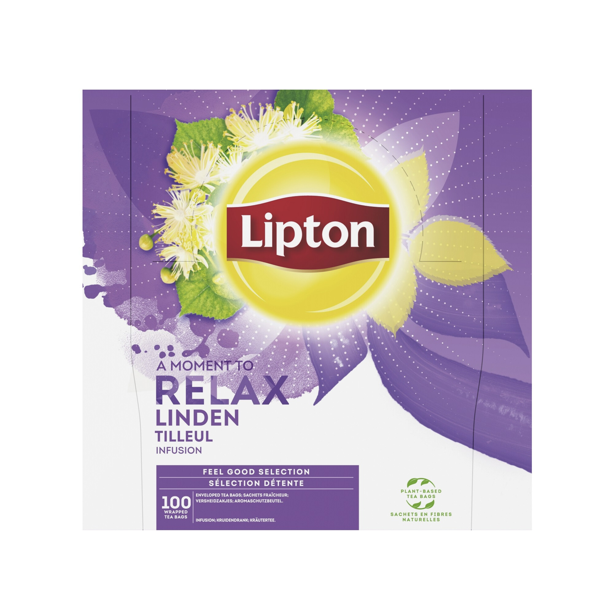 Thé Lipton tilleul 100pc Professional