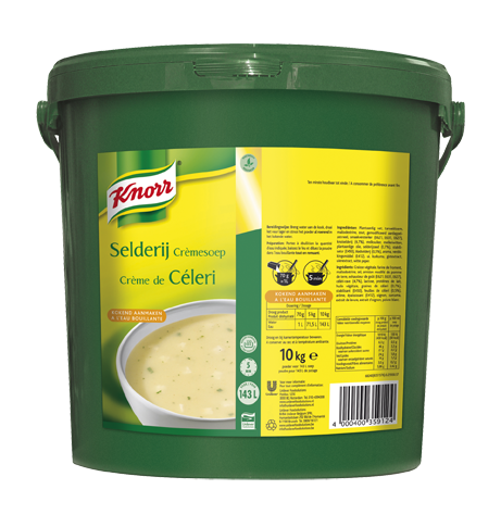 Knorr potage creme de cèlerie 10kg poudre