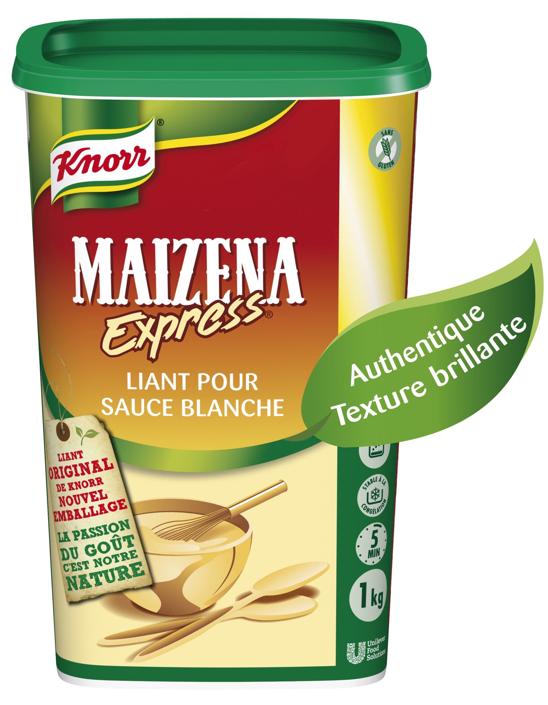 Knorr Maizena Express blanc 1kg liant sauce blanche