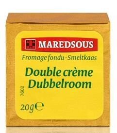 Maredsous Double Creme portions de fromage 20gr 80pc Emballe Individuellement