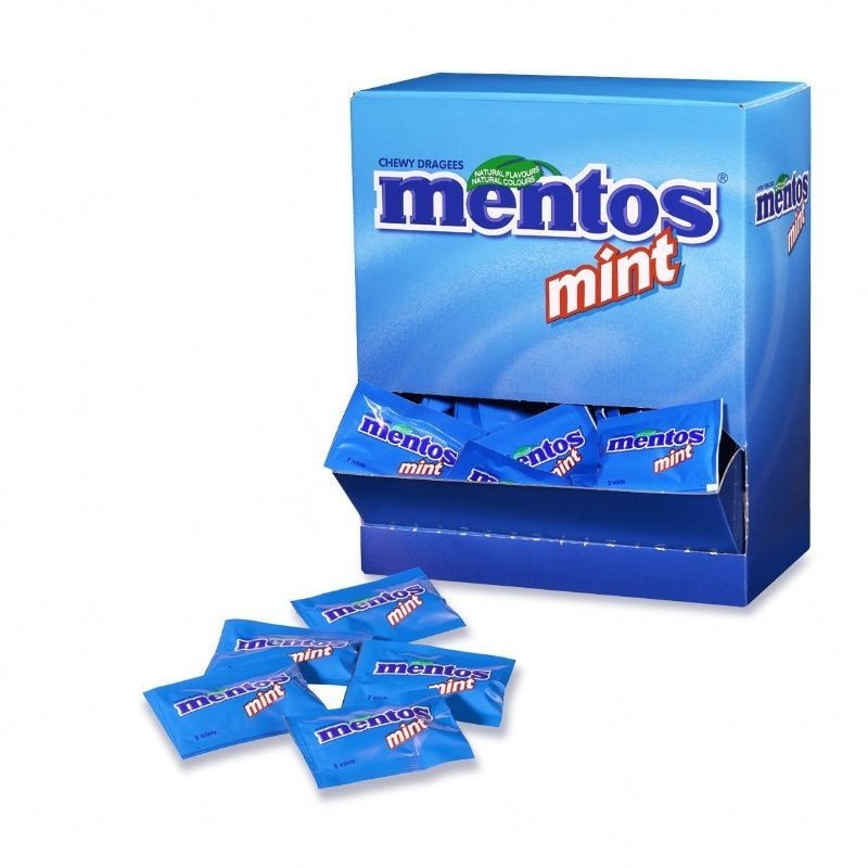 Mentos Mint emballe individuelle 700x1pc