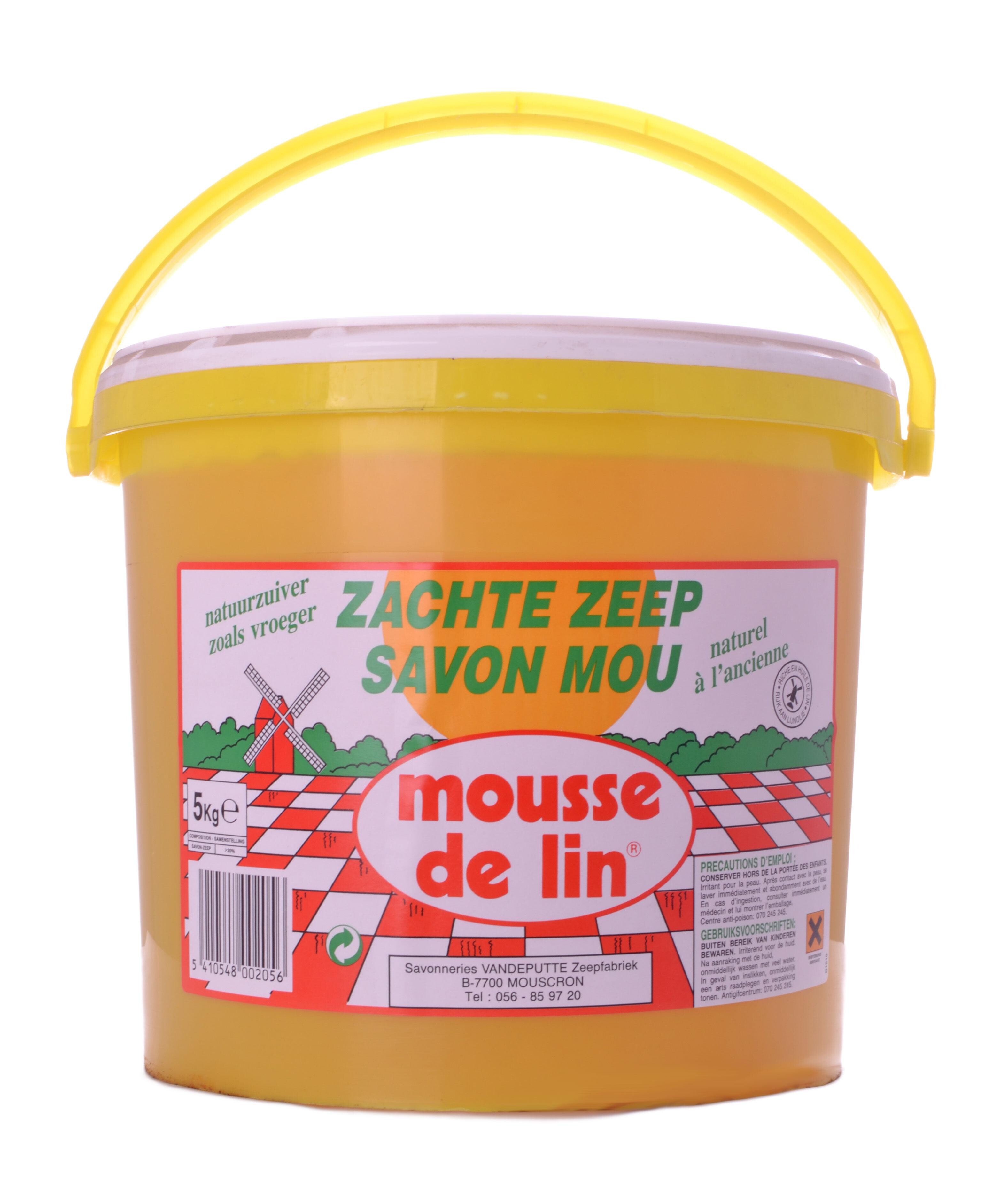 Savon mou Mousse de lin 5kg