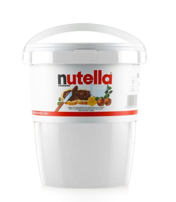Nutella Pâte de noisette 3 kg Ferrero Grand Pot Achat en ligne - Nevejan