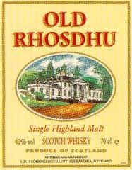 Old Rhosdhu 5 Ans d'Age 70cl 40% Highland Single Malt Whisky Ecosse