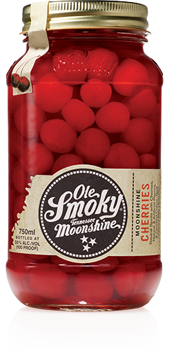 Ole Smoky Moonshine Maraschino Cherries 50cl 50% Cerises Cocktail