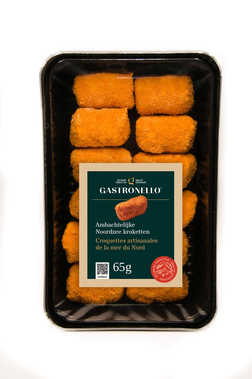 Gastronello Croquettes Artisanales Mer du Nord 12x65gr Surgelées