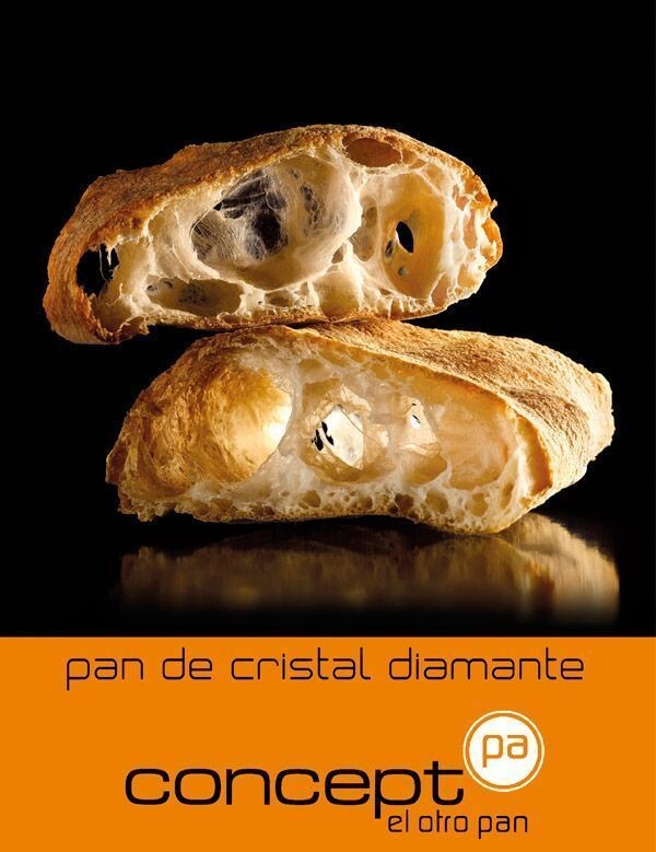 Pan de Cristal Diamante 18x150gr Concept Pa