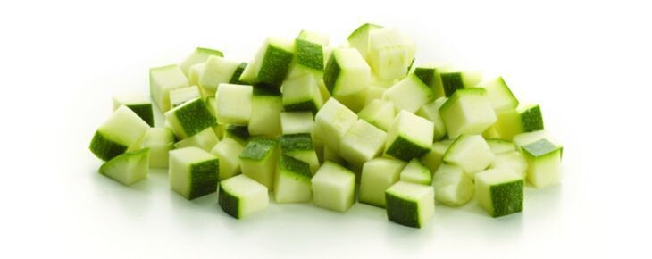 Pinguin Courgettes Coupées en Dés 2.5kg Surgelées