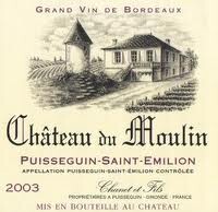 Chateau du Moulin 75cl Puisseguin St. Emilion