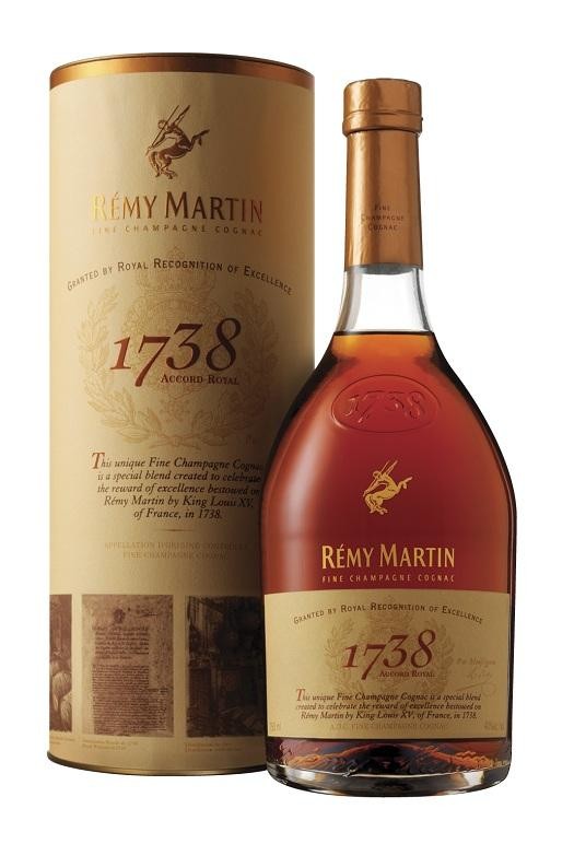 Cognac Remy Martin Accord Royal 1738 70cl 40% Etui
