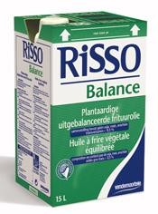 Risso Balance 15L huile de friture Vandemoortele