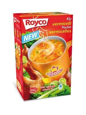 Royco Minute Soupe poulet 25pc Classic - Nevejan