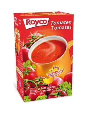 Royco Minute Soup tomates-légumes 25pc Classic