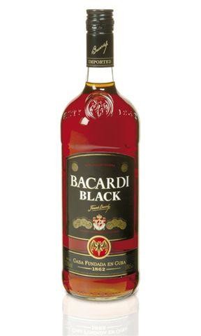 Rhum bacardi premium black 1l 37.5%