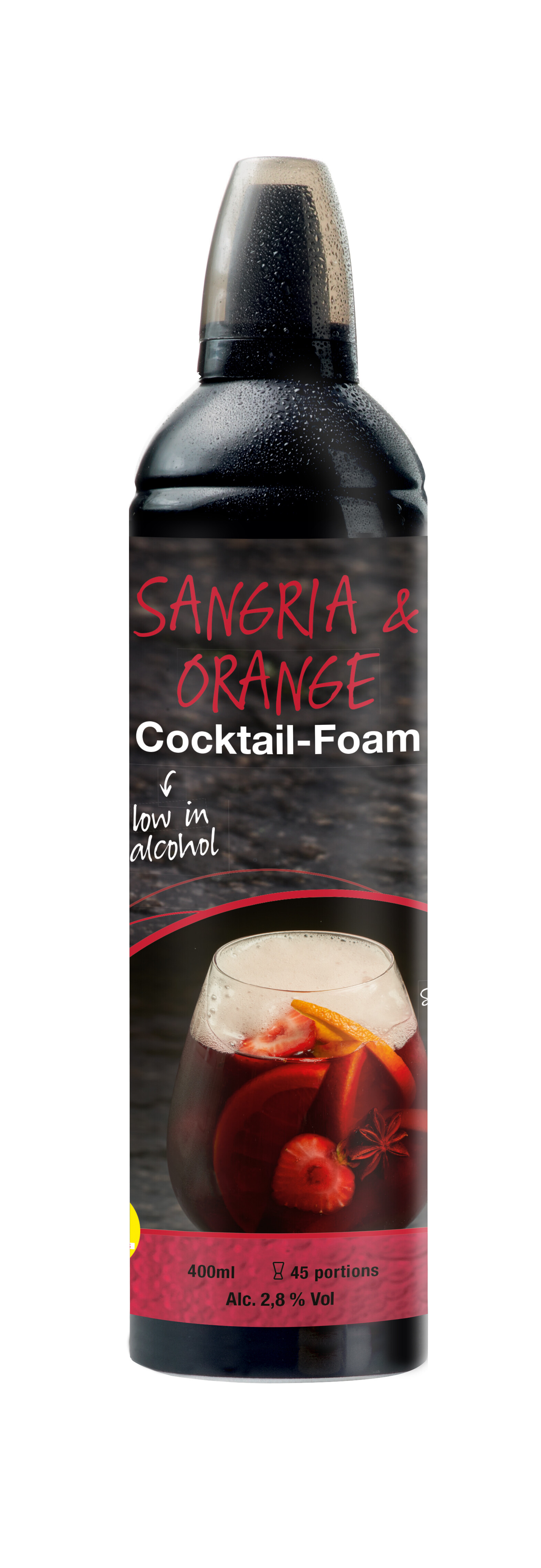 Cocktail EasyFoam Sangria & Orange 400ml R&D Food Revolution by Didess