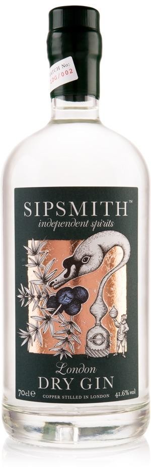 Sipsmith London Dry Gin 70cl 41.6%