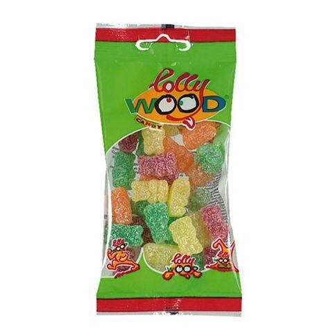 Bonbons Oursons citriques en mini sachets 20x70gr Lollywood