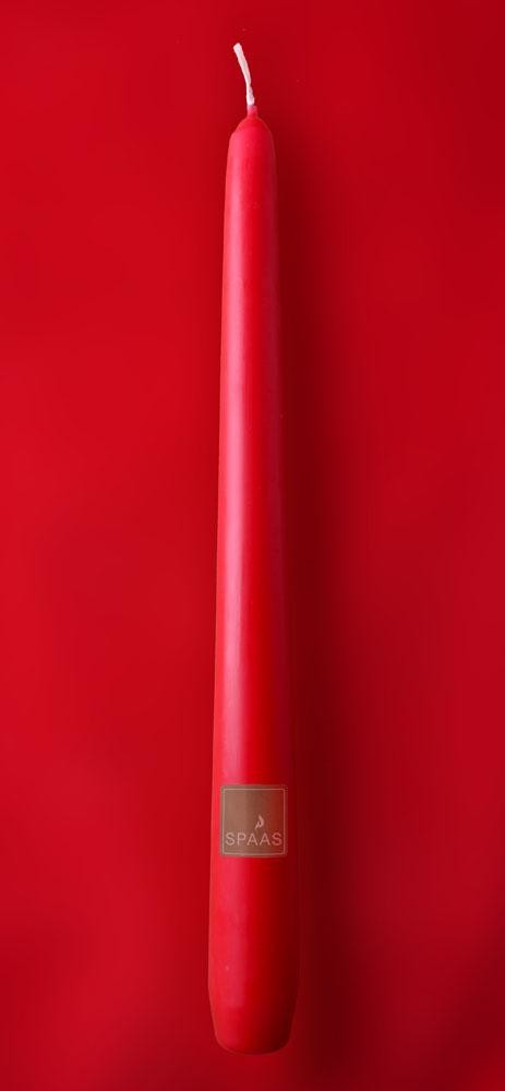 Bougies rouge Spaas 25cm 3x50pc Festilux