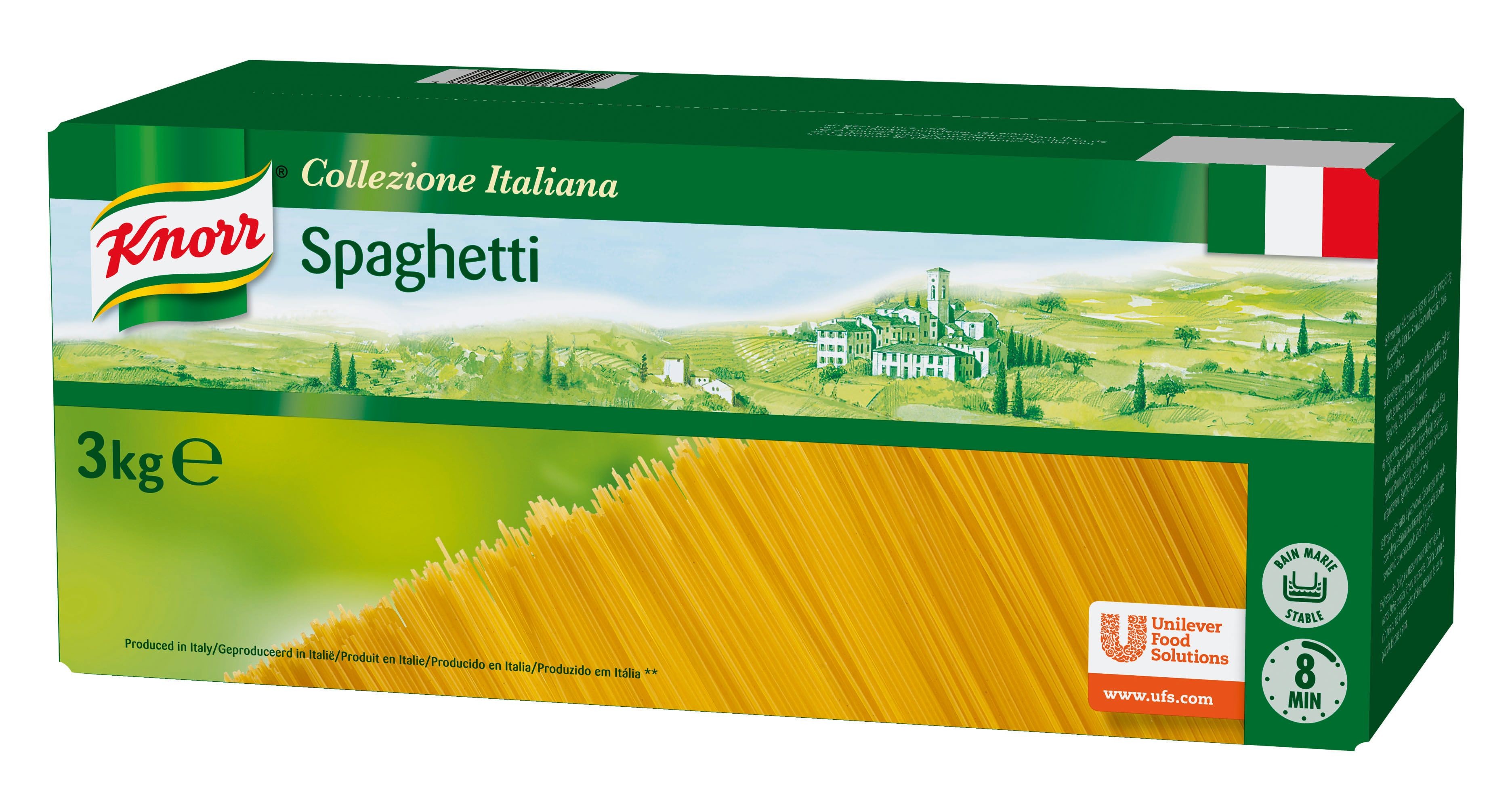 Knorr pates Spaghetti 3kg Collezione Italiana