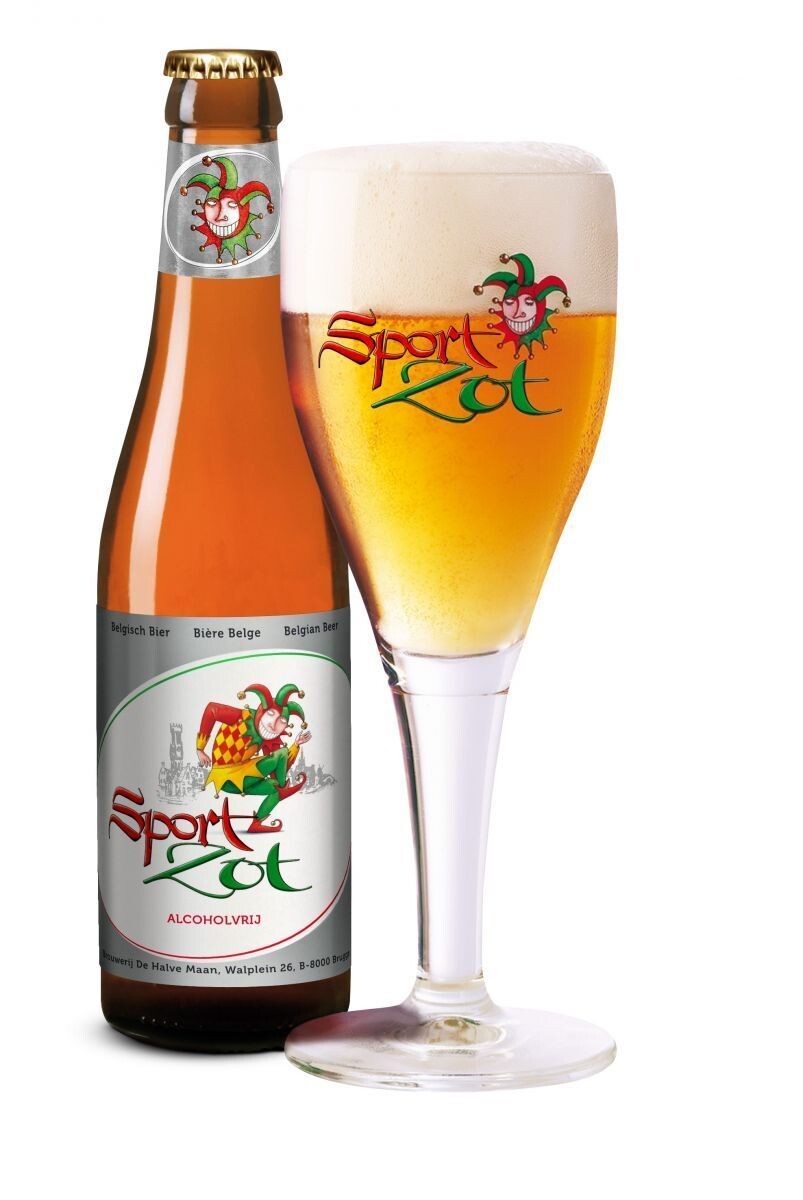 Sportzot Bière Belge 0.4% sans alcool 33cl