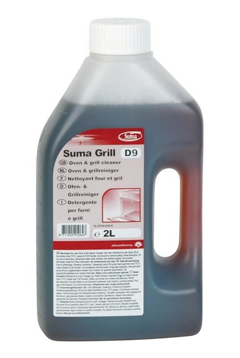 Suma Grill D9 2L nettoyant four & grill Johnson Diversey