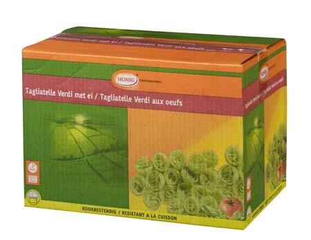 Honig pates tagliatelle vert aux oeufs 3kg Professional