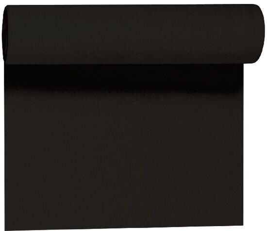 Chemins de table Tete a Tete Dunicel noir 0.4mx24m 1pc Duni