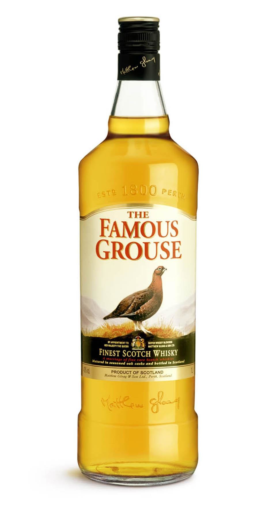 The Famous Grouse 1L 40% Blended Whisky Ecosse