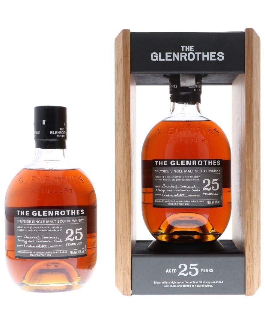 The Glenrothes 25 Ans d'Age 70cl 43% Speyside Single Malt Whisky Ecosse