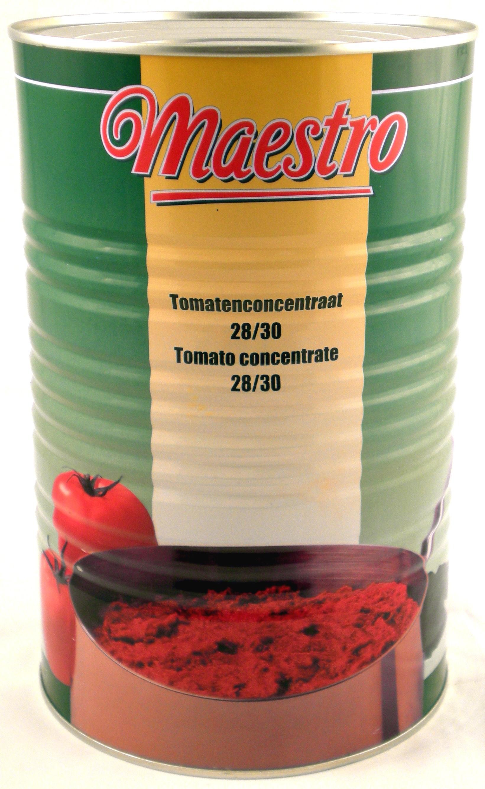 Maestro double concentré de tomates 5L 28/30%
