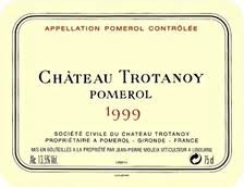 Chateau Trotanoy 1999 75cl Pomerol