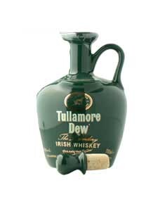 Tullamore Dew Ceramic Crock 70cl 40% Whiskey Irlandais