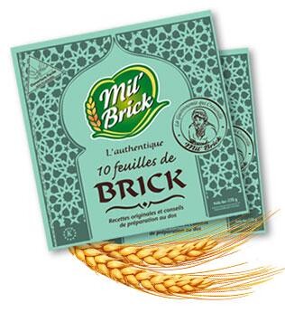 Feuille de brick 10 feuilles Mil'Brick