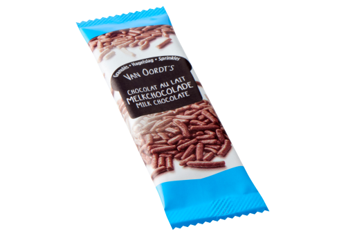 Van Oordt vermicelles de chocolat au lait sticks 300x10gr portions